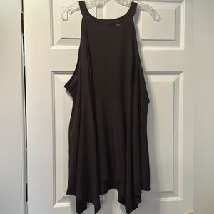 Torrid Sleeveless Asymmetrical Hem Top